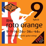 Rotosound RH9 Rotos Orange Hybrid Electric Guitar Strings (9-46)