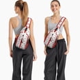 thumbnail image 6 of Crossbody Sling Backpack for Women Men Cherry Shoulder Sling Crossbody Casual Chest Bag for Travel Sports Running Hiking, 6 of 6