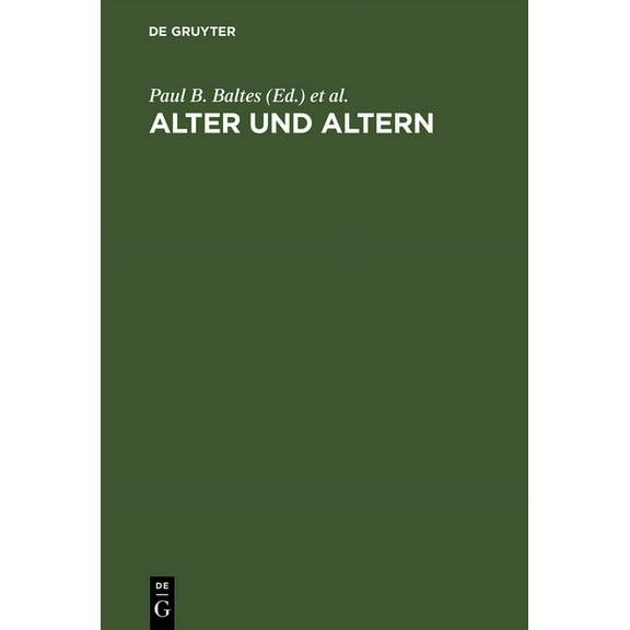 Alter und Altern, (Hardcover)