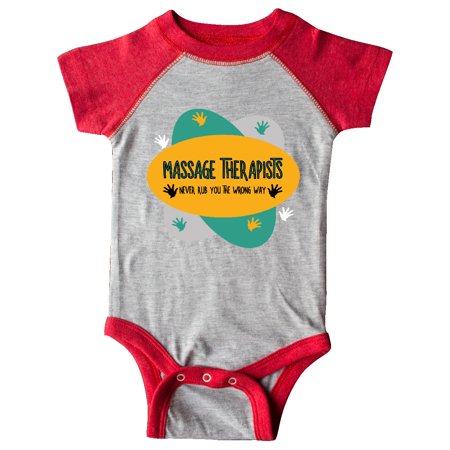 

Inktastic Massage Therapists Hands Rub Colorful Gift Baby Boy or Baby Girl Bodysuit