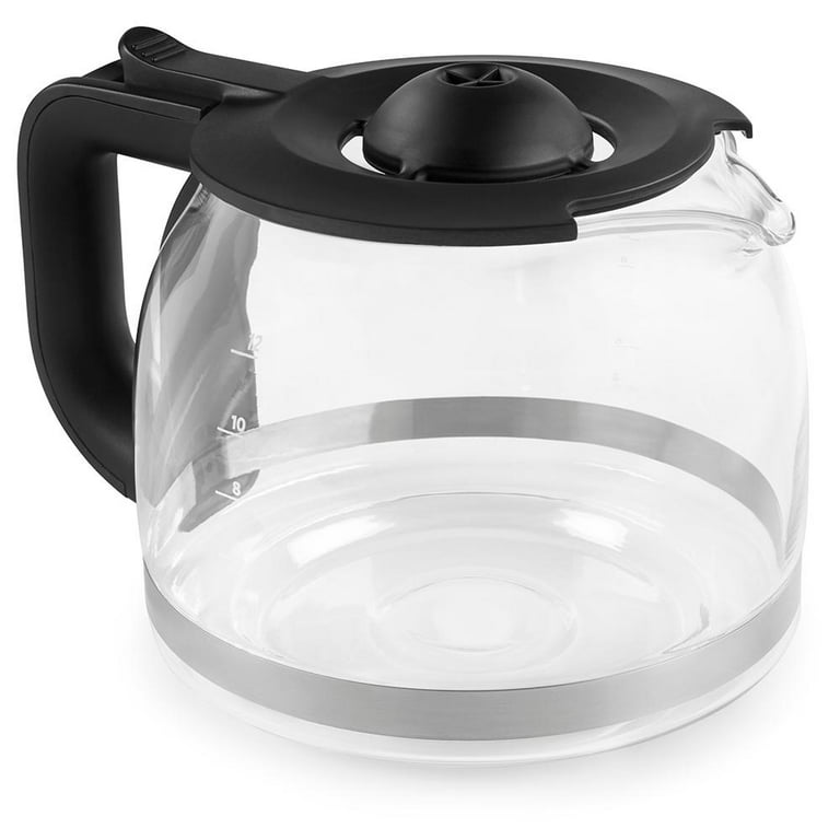 KitchenAid KCM111OB 12-Cup Glass Carafe Coffee Maker - Onyx Black