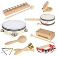 thumbnail image 3 of POINTERTECK 9pcs Musical Instruments Toy Preschool Educational Percussion Instruments Musical Toys Parent-children Interactive Musical Toys Set for 1+ Years Old Toddler Christmas Gift, 3 of 9