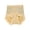Yellow, variant on Cotton Underwears for Womens Comfortable High-Waist Briefs Solid Color Women Underwear