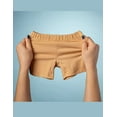 thumbnail image 5 of My Way Girls' Value Pack Solid Cotton Bike Shorts - Black, Purple, Pink - 10, 5 of 7