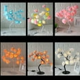 thumbnail image 2 of CAROOTU Rose Shaped Table Lamp Flower Rose Tree Decorative Light for Living Room Bedroom, 2 of 6