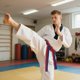 thumbnail image 5 of Karate Taekwondo Dojo Judo Belt Double Needle Eight Thread Handmade Baotou Double Layer Cottons Felts Inner Core Belt, 5 of 6