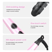 Curling Irons for Hair, Automatic Rotating Curling Iron, 3 Million Ionic Curling Wand, Portable Hair Curlers, Crimper Hair Tool Lightweight for Travel, Ceramic Coating, Instant Heat Up, Women Gifts