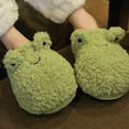 thumbnail image 5 of Vedolay House Slippers for Women Fuzzy Cute Indoor House Slippers Gifts Bedroom Shoes Green,36, 5 of 5