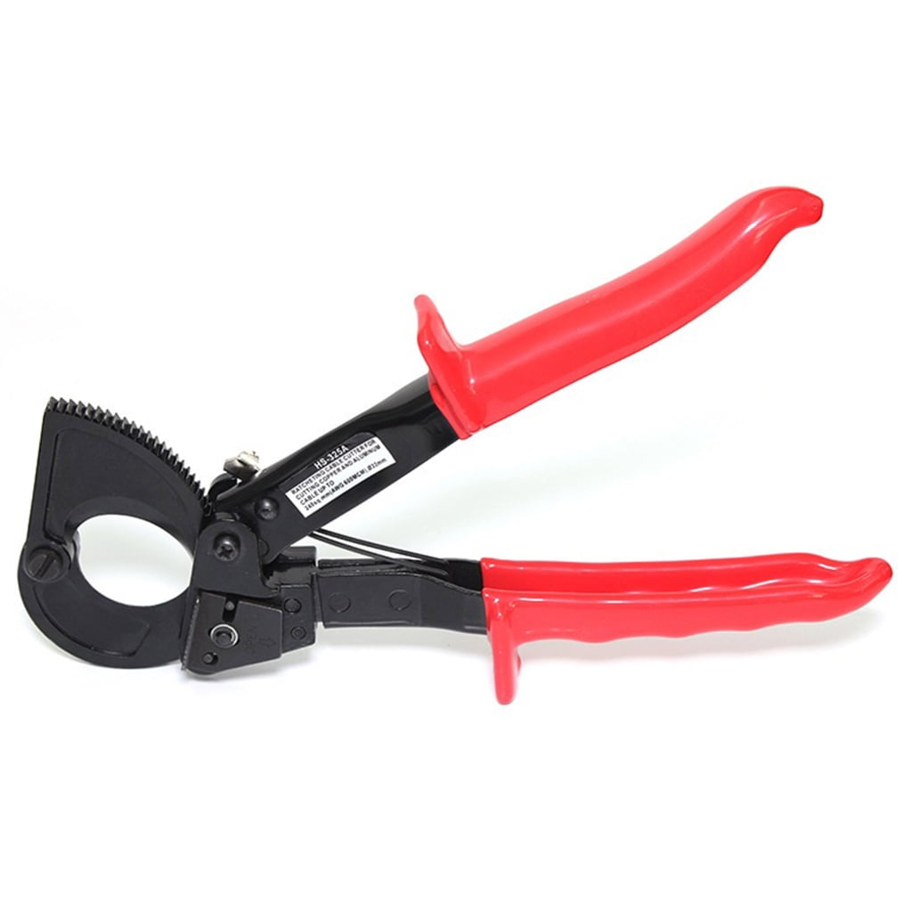 ZPAQI Ratchet Cable Wire Cutter Up to 240mm²/ 10.23Inch Cutter Compact Pliers