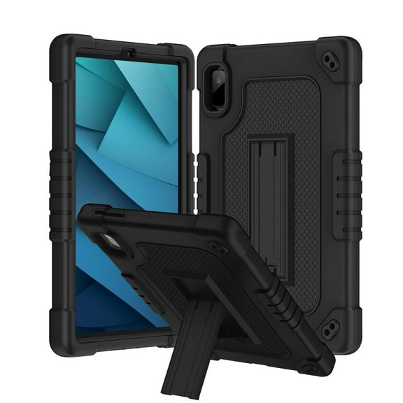 Soatuto 9" Heavy Duty Rugged Tablet Case with Shoulder Strap, Black