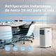 thumbnail image 2 of Aire Acondicionado Portátil 1 Ton Frío 115 V Blanco Midea Midea Filtro carbón activado, 2 of 3