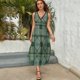 thumbnail image 5 of Geometric Grid Vestido Sin Mangas , Vestidos De Lujo Para Ocasiones Oficiales, 5 of 5