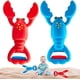 thumbnail image 5 of Sandbox Digger, 2PCS Safe Plastic Lobster Sand Digger, 13.4x7.1x2.4" Lobster Grabber Toy, Flexible Sand Toys for Kids Plastic Sand Digger Grabber Toy, 5 of 5