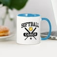 thumbnail image 3 of CafePress - Softball Coach Mug - 11 oz Ceramic Mug - Novelty Coffee Tea Cup, 3 of 4