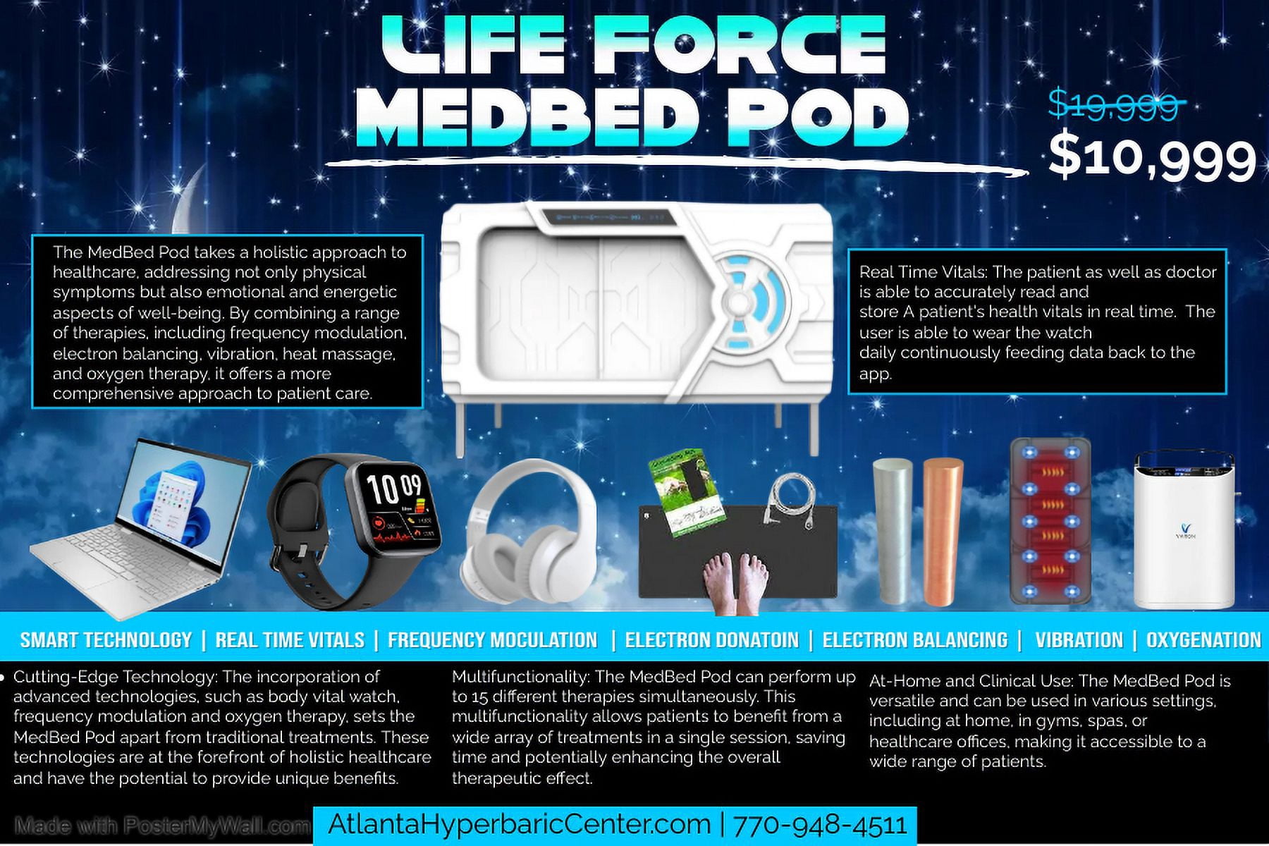 Life Force Med Bed Pod