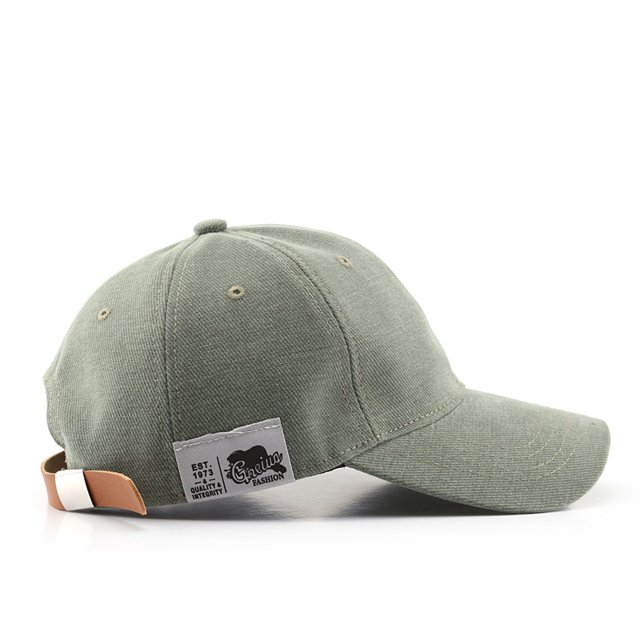 Summer Baseball Cap for Men Women Korean Style Streetwear Sun Hat Cotton Leather Buckle Snapback Caps Outdoor Trucker Hat UnisexAdjustable Gao Jinjia LED
