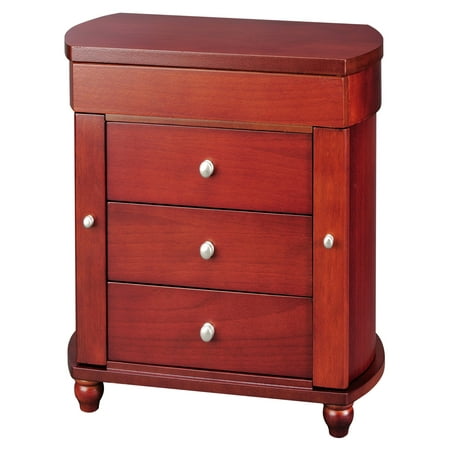 Homepointe Stunning Wooden Jewelry Box