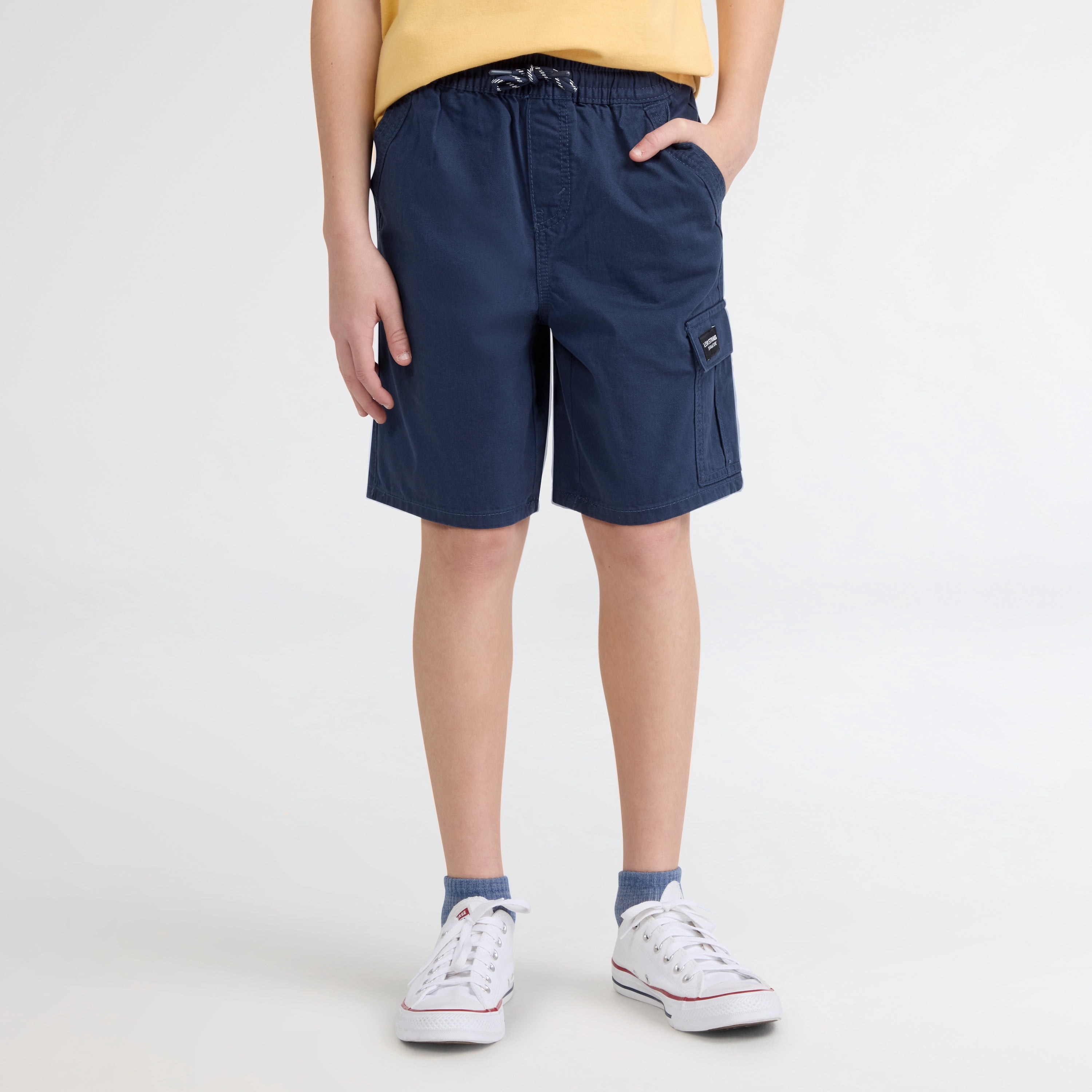 Levi Strauss Signature Boys Twill Cargo Shorts, Sizes 4-18