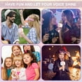 thumbnail image 7 of GLUAAE Bluetooth Karaoke Microphone - Wireless Singing Mic Speaker for Kids & Adults-Golden, 7 of 7
