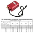 thumbnail image 5 of Tankless Water Heater,  3KW Portable Mini  Electric Hot Water Heater System With LCD Digital Display For Home Kitchen Washing, 30-55 Degrees Celsius, 5 of 8