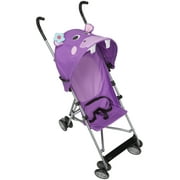 Cosco Comfort Height Character Umbrella Stroller, Purple Hippo