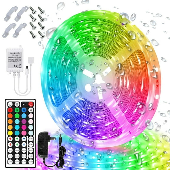 Led Strip Lights, 16.4ft Color Changing Flexible Light Strips for Bedroom,Party Decoration