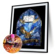 thumbnail image 1 of Cuadros Decorativos Diamond Painting Harry Potter Style Glass 5D Kits de bricolaje Taladro redondo completo (A5767) Wdftyju embutido en tela, 1 of 8