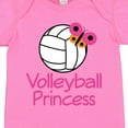 thumbnail image 4 of Inktastic Volleyball Butterfly Princess Girls Baby Bodysuit, 4 of 5