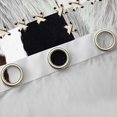 thumbnail image 4 of Homewish Abstract Cow Print Curtains Pack of 2 (42x84 Each) for Boys Girls,Geometric Plaid Patchwork Curtains Blackout,Farmhouse Animal Bedroom Curtains,Microfiber Bedroom Decor, 4 of 6