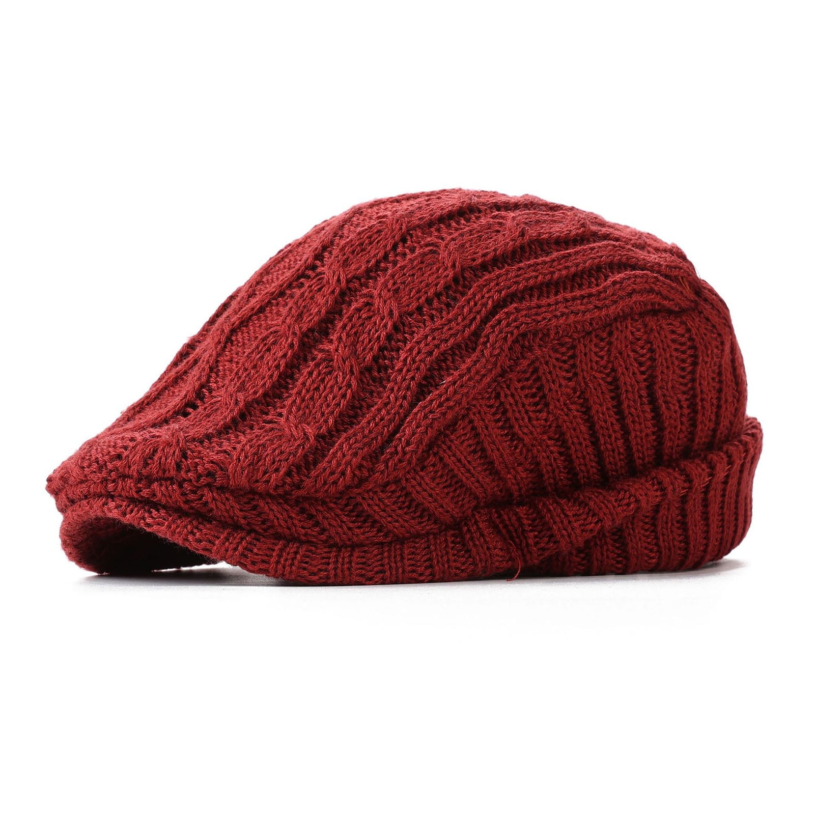 LShunze Retro Men Advanced Hat Newsboy Hat Adjustable Head