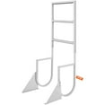 thumbnail image 2 of Dock Ladder, Flip-Up 3 Steps, 350 lbs Capacity, Aluminum Alloy Pontoon Boat Ladder with 2'' Wide Non-Slip Steps, Easy Install for Marine/Pool/Lake Boarding, 2 of 11