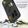 thumbnail image 4 of for iPhone 14 Cute Cartoon Case, Women Girls Boys Kids 3D Cartoon Pattern Cover Soft TPU Silicone Flexible Shockproof Anti-Scratch Protective Phone Cover for iPhone 14, Black, 4 of 8