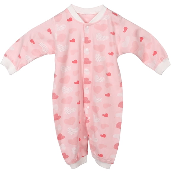 Mono de manga larga para niña, mono de algodón, mono de otoño para bebé (talla 73)