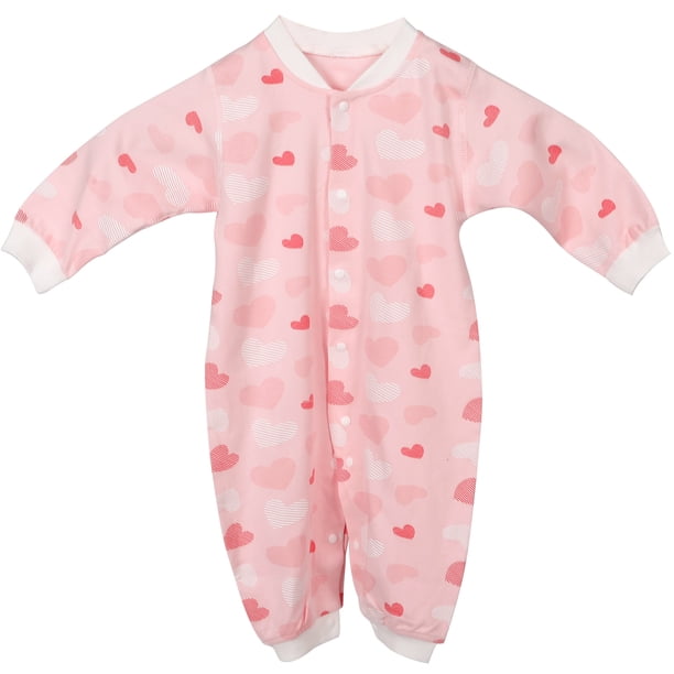 Mono de manga larga para niña, mono de algodón, mono de otoño para bebé (talla 73)