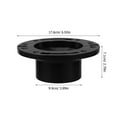 thumbnail image 3 of icolorfuled Kit de Joint de Toilette RV avec Joint EPDM pour une Excellente Performance d'Étanchéité Couleur Noire s'Adapte à la Plupart des Modèles, 3 of 7