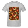 thumbnail image 4 of Bingfone Autumn Leaves Men'S Loose Fit Short-Sleeve Pocket T-Shirt, 4 of 7