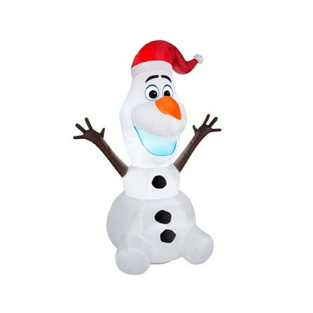 Northlight Seasonal Inflatable Disney Frozen LED Lighted Olaf Northlight Seasonal Inflatable Disney Frozen LED Lighted Olaf Christmas Yard Art Decoration - Northlight Seasonal Inflatable Disney Frozen LED Lighted Olaf