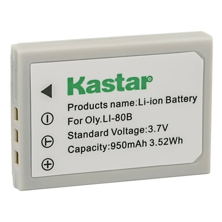 Image of Kastar 1-Pack Battery Replacement for PREMIER DM-6331 DM-5331 DS-4330 DS-4331 DS-4341 DS-4346 DS-5080 DS-5330 DS-5341 DS-6330 DS-6340 DS-T5 SL-6 SL-63 Sealife Reefmaster DC 500 Cameras