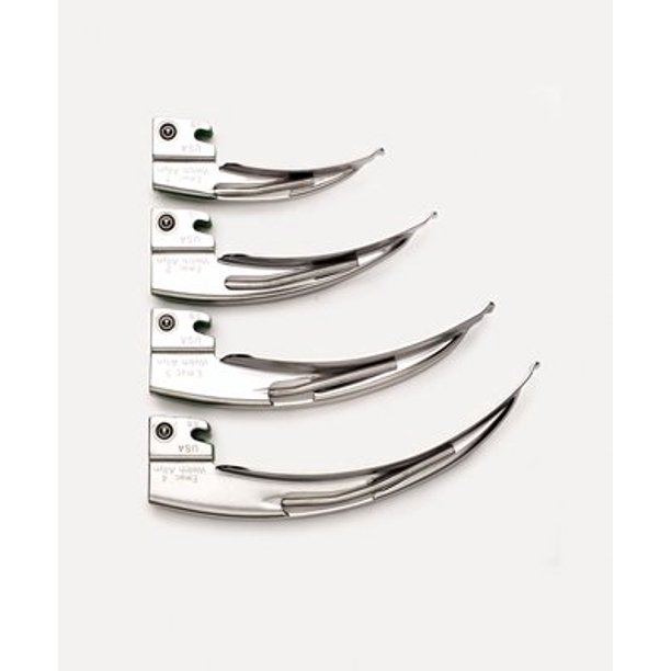 Welch Allyn 3 English MacIntosh Fiber Optic Laryngoscope Blade