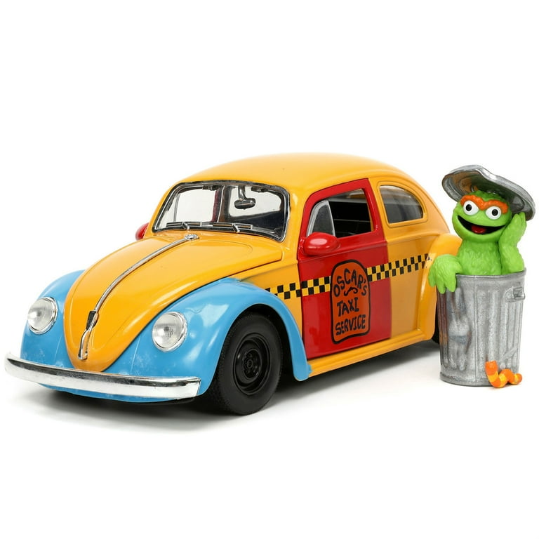 女性が喜ぶ♪ - 1/24 TOYS JADA VOLKSWAGEN 1959 - Figure Oscar + Beetle ミニカー