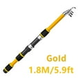 thumbnail image 1 of Mosiee Telescopic Fishing Rod Reel For Combo Full Kit Rod Pole Spinn Reel Gear Set, 1 of 8