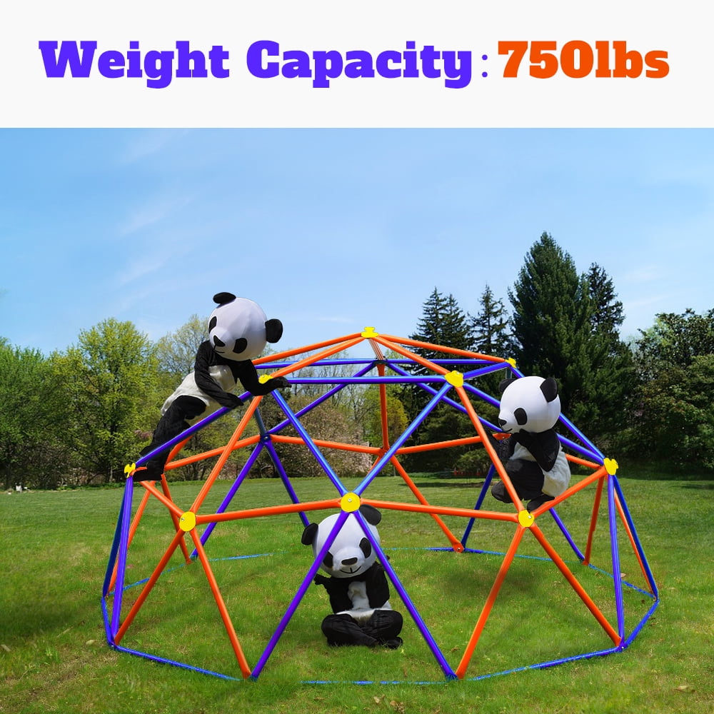 Zupapa 2021 Upgraded Dome Climber The Third Version-Much Safer for Kids Climbing Blue with 4-Year Warranty
