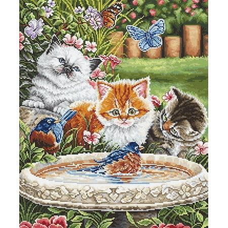 UPC: 4840746065361 | Counted Cross Stitch Kit Splashing up some fun L8028