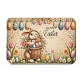thumbnail image 6 of Tyidzon Easter Door Mat, Easter Buny Welcome Doormat, Happy Colorful Rabbit Front Door Mat Non-Slip Backing Spring Doormat for Indoor Outside Entrance Home Decor, 6 of 6