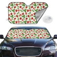 thumbnail image 2 of Balery Strawberry Print Car Windshield Sun Shade,Windshield Sunshade for Car Pickup Truck SUV Accessories-Medium, 2 of 7