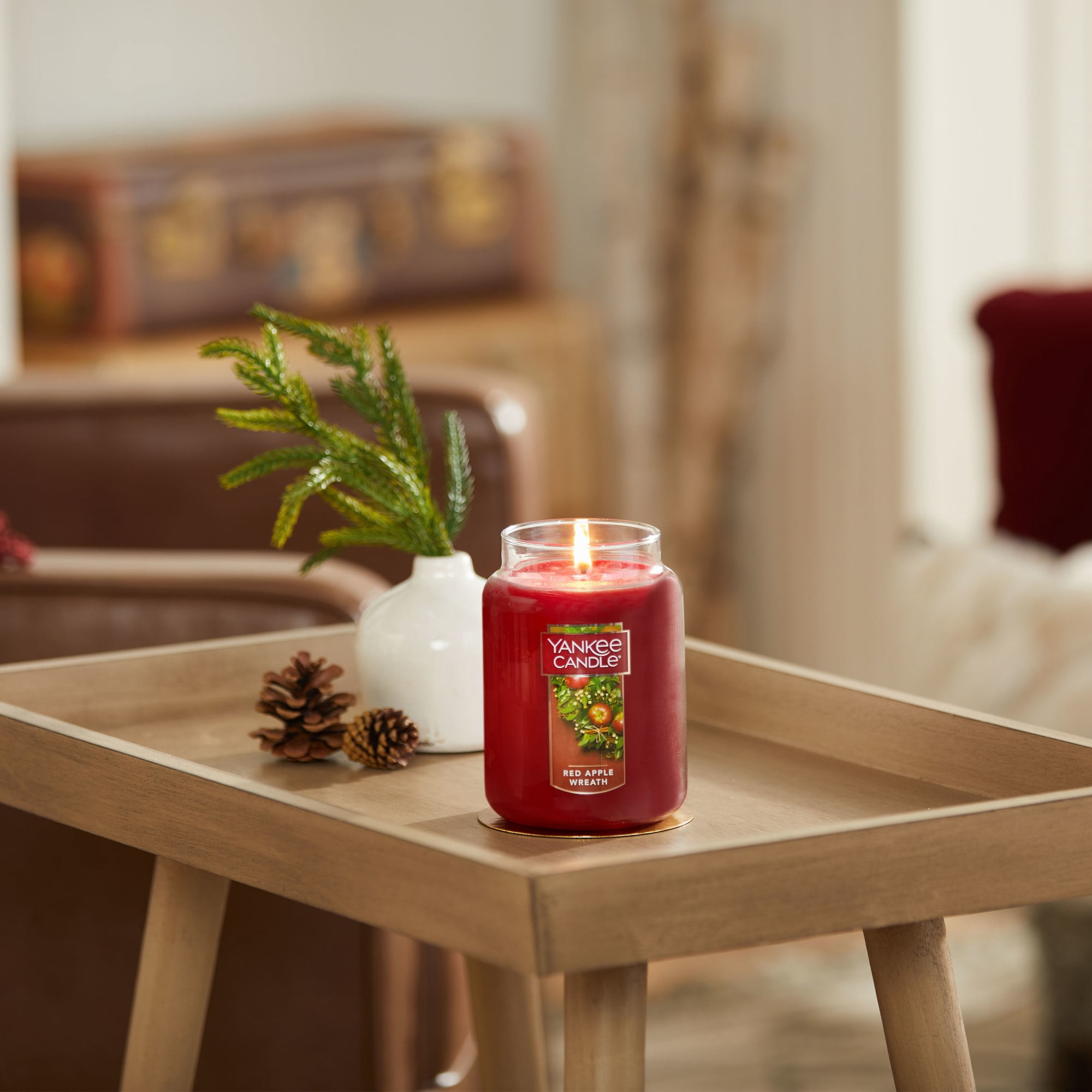 Yankee Candle Red Apple Wreath Original Large Jar Candle
