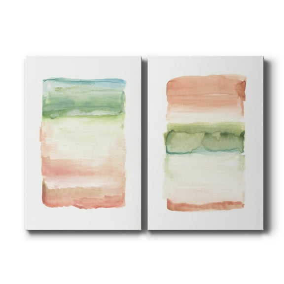 Skye I Premium Gallery Wrapped Canvas - Ready to Hang - Set of 2 - 8 x 12 Each