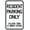Color 4291, variant on Resident Parking Only Violator Parking Signs Metal Sign Tin Sign 12x16 Inch - Caution Safety Warning Security Signs Indoor & Outdoor Signs for Home, Office, Work