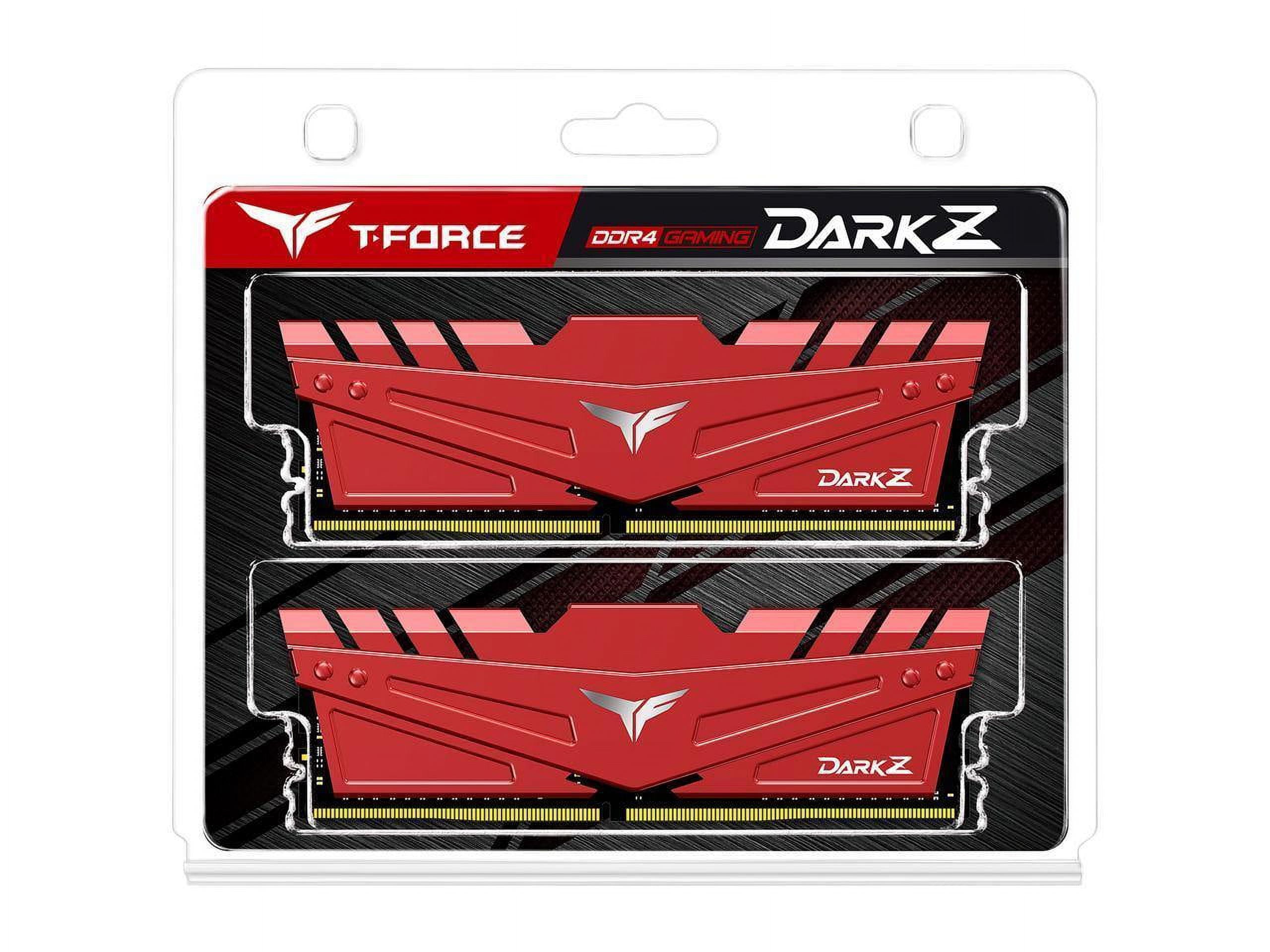 TEAM DARK Z 32GB(16GBx2枚)DDR4 3200MHz T-Force DARK Z 32GB (2 x 16GB) DDR4 SDRAM Memory Kit - Walmart.com