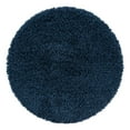 thumbnail image 3 of Unique Loom Infinity Shag Collection Area Rug - Jinko (3' 3" Round Cobalt), 3 of 7